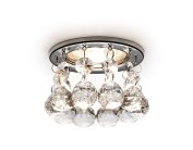 Встраиваемый точечный светильник MR16 с хрусталем Ambrella light K2051 CH/CL Crystal Spot