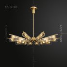 Люстра LUCINA 20 ламп Lampatron 5966-15838