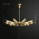 Люстра LUCINA 20 ламп Lampatron 5966-15838