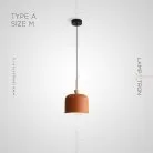 Подвесной светильник FINA Тип A. Размер M. Цвет Оранжевый Lampatron 6532-24508