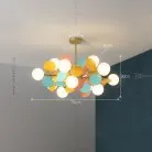 Люстра MATISSE 12 плафонов. Lampatron 2479-7247