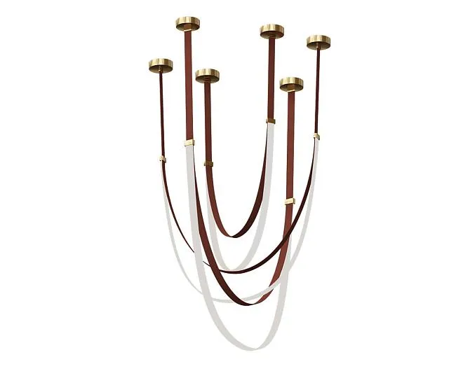 Подвес коричневый Kink Light 07689A-120+150+180,04 Лирд