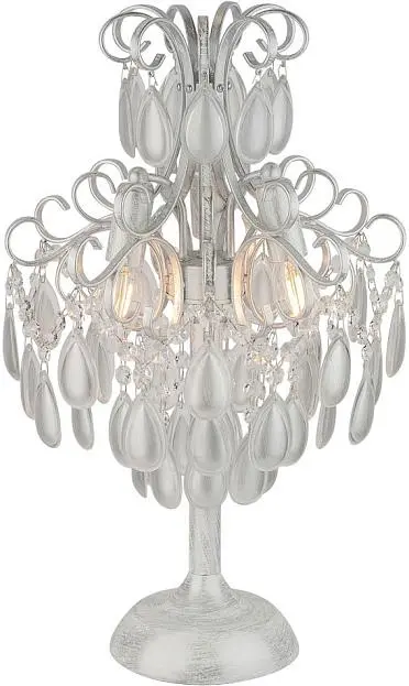 Интерьерная настольная лампа AM Group MONICA TL3 SILVER MONICA Интерьерная настольная лампа AM Group MONICA TL3 SILVER MONICA