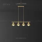 Реечный, рядный светильник JENSY 4 лампы Lampatron 5713-14952