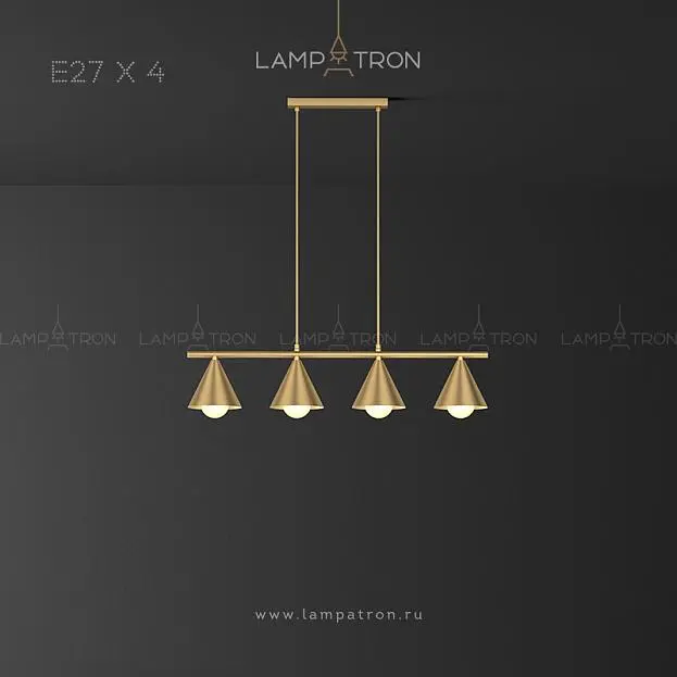 Реечный, рядный светильник JENSY 4 лампы Lampatron 5713-14952 Реечный, рядный светильник JENSY 4 лампы Lampatron 5713-14952