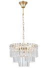 Люстра подвесная Moderli V10740-4P Crystal
