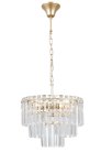 Люстра подвесная Moderli V10740-4P Crystal