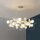 Кольцевые люстры и светильники MATISSE R SELF 12 плафонов. Lampatron 2989-7226