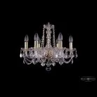 Люстра хрустальная Bohemia 1402/6/160 G Leafs