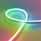 Светодиодная LED лента неоновая, 72SMD(5050)/м 8Вт/м 10м 220V RGB IP67 Feron 52111 LS720