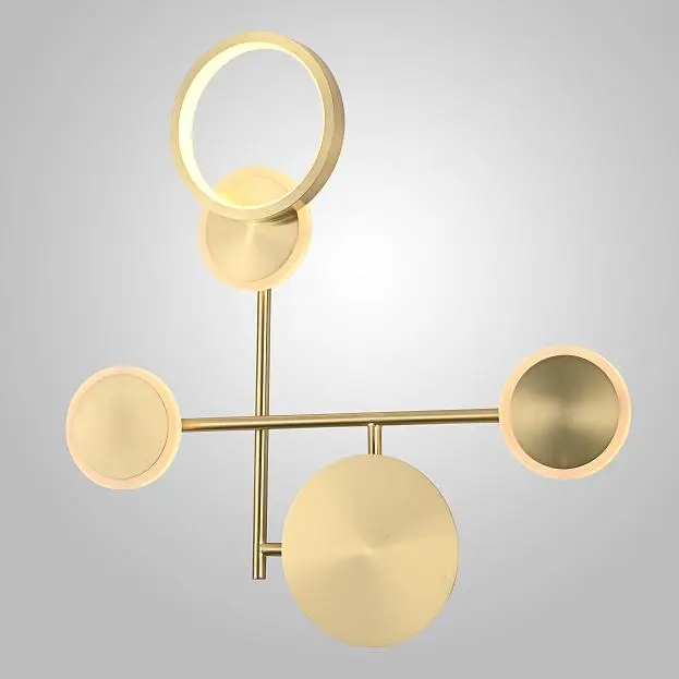 Настенный Светильник Zingy D Brass ImperiumLoft209016-23 Настенный Светильник Zingy D Brass ImperiumLoft209016-23