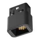 Акцентный магнитный трековый светильник с антибликовой решеткой iLEDEX TECHNICAL 4822-018-L36-2W-24DG-3000K-BK VISION48/22