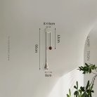 Бра JUBE WALL Хром+Красный. Тип А. Нейтральный свет Lampatron 8393-22985