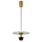 светильник подвесной, LED, 2x3+5W, 3000K Wertmark WE471.02.366 EBBO