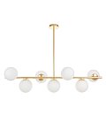 Люстра на штанге Lumina Deco LDP 6030-7 GD Fredica