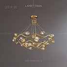 Кольцевые люстры и светильники ADRIANNA 28 ламп Lampatron 3865-9655