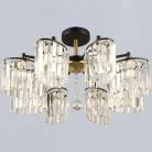 Потолочная люстра Reluce 63660-0.3-08 BK+COP