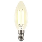 Лампочка светодиодная Uniel LED-C35-4W/3000K/E14/CL GLY01TR Яркая A++