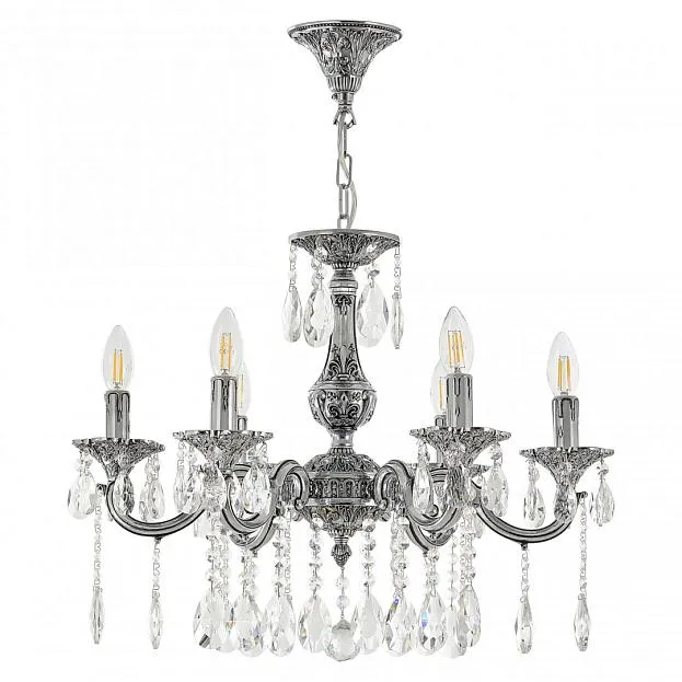 Люстра хрустальная Bohemia Ivele Crystal AL78101/6/175 A NB Люстра хрустальная Bohemia Ivele Crystal AL78101/6/175 A NB