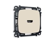 Комплект механизма розетки HDMI 2.0 Ambrella Volt MO334010 QUANT
