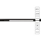 Магнитный трековый светильник Arte Lamp A7284PL-1BK OPTIMA