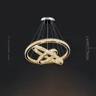 Кольцевые люстры и светильники SEFENIAS B Размер XL. Цвет Хром Lampatron 7386-20379