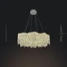 Кольцевые люстры и светильники MICHELLE B Размер M. Цвет Хром Lampatron 8105-22169