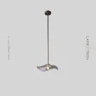 Подвесной светильник MILIAN Цвет Черный + Прозрачный Lampatron 6939-19030