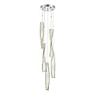 Светильник подвесной Хром/Прозрачный LED 1*55W 3000K ST-LuceSL6205.103.05 ELICA