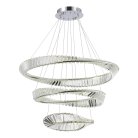 Светильник подвесной Хром/Прозрачный LED 1*97W 4000K ST-Luce SL6204.101.03 RITORTO