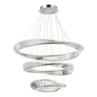 Светильник подвесной Хром/Прозрачный LED 1*97W 4000K ST-Luce SL6204.101.03 RITORTO