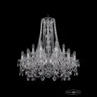Люстра хрустальная Bohemia 1411/12+6/240/h-80 Ni