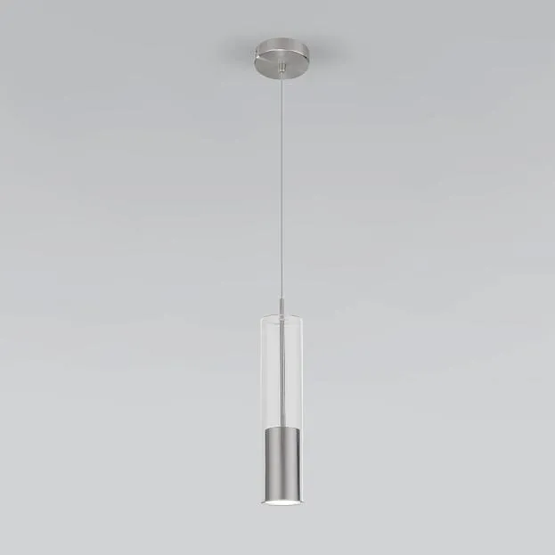 Подвесной светильник Eurosvet 50249/1 никель Solita a061721