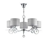 Подвесная люстра Freya FR906-05-N Bertrand (ex. FR5906-PL-05-CH)