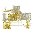 Настенный светильник MM Lampadari 6512/A5+2 V1679 Musica