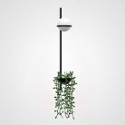 Бра Palma Wall Lamp 1 Шар + 1 Вазон Вертикальная ImperiumLoft 168496-22