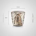 Настольная лампа KRISTA Тип С Lampatron 8905-25191