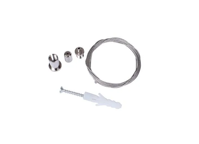 Универсальный комплект креплений и трос для подвесного монтажа Donolux fixing kit