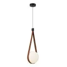 Светильник подвесной Черный, Терракотовой/Белый E27 1*60W ST Luce SL2002.403.01 MOONBAG