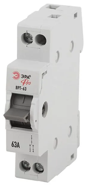 Автоматический выключатель ЭРА VRT63-1-63