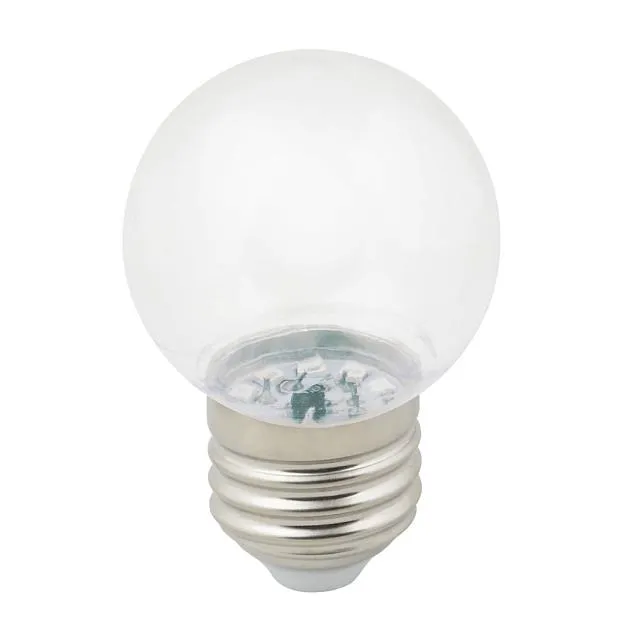 Лампочка светодиодная Volpe LED-G45-1W/3000K/E27/CL/С Лампочка светодиодная Volpe LED-G45-1W/3000K/E27/CL/С