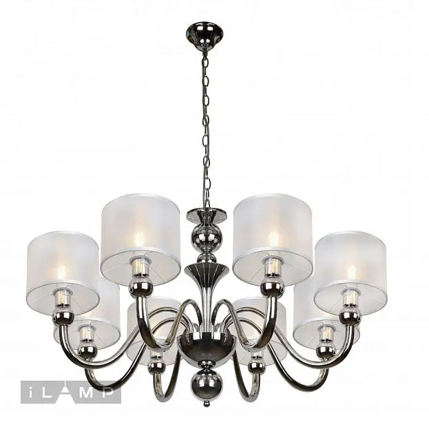Подвесная люстра iLamp Spring RM1690/8CR Подвесная люстра iLamp Spring RM1690/8CR