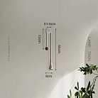 Бра JUBE WALL Хром+Красный. Тип В. Нейтральный свет Lampatron 8393-22987