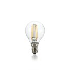 Лампа Ideal Lux 271620 E14 04W SFERA TRASP 3000K CRI90