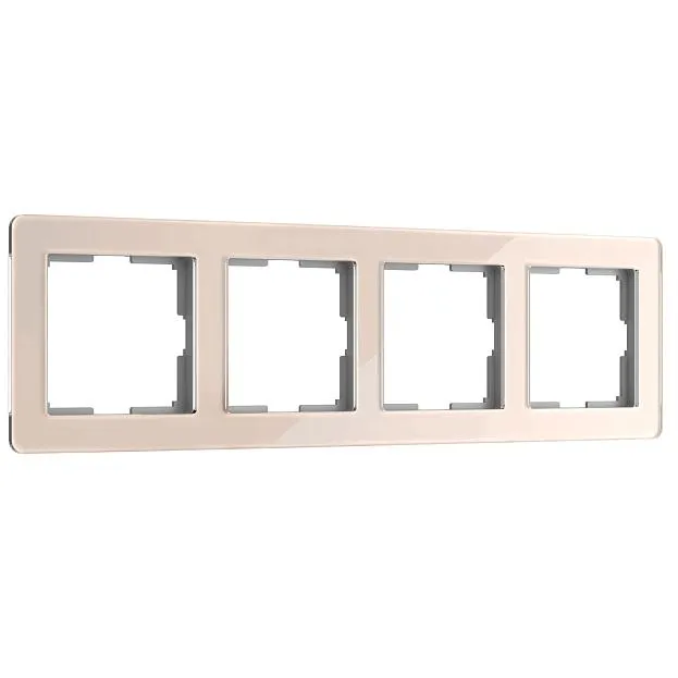 Рамка на 4 поста Werkel W0042743 Acrylic (айвори) a062134 Рамка на 4 поста Werkel W0042743 Acrylic (айвори) a062134