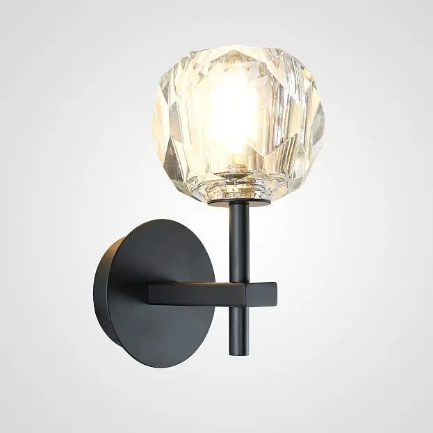 Бра Boule De Cristal Single Sconce Black 156563-22 ImperiumLoft Бра Boule De Cristal Single Sconce Black 156563-22 ImperiumLoft