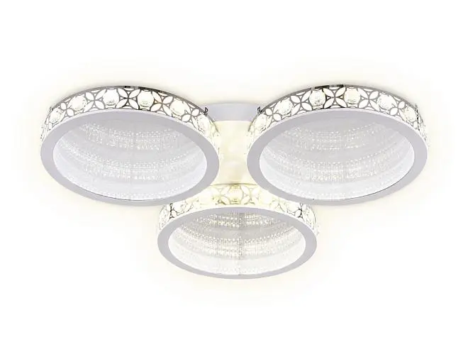 Потолочный светодиодный светильник с пультом Ambrella light FA9445 Ice Потолочный светодиодный светильник с пультом Ambrella light FA9445 Ice