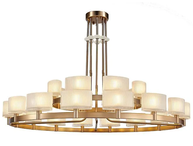 Люстра Newport 4338+16/C new gold