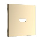 Накладка для розетки HDMI (шампань) Werkel WL11-HDMI-CP a040908