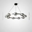 Кольцевые люстры и светильники DILAN RING Lampatron 8612-24007